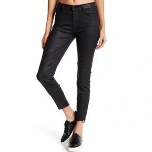 MOTHER The Stunner Zip Ankle Step Fray Jeans, Sz 25 "If you think I'm sexy" wash